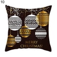 thumbnail image 1 of Funda de almohada con estampado de ciervos, funda de cojín de poliéster decorativa elástica para el hogar, 1 of 5