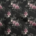 thumbnail image 1 of oneOone Viscose Jersey Black Fabric Florals Sewing Craft Projects Fabric Prints By Yard 60 Inch Wide, 1 of 4
