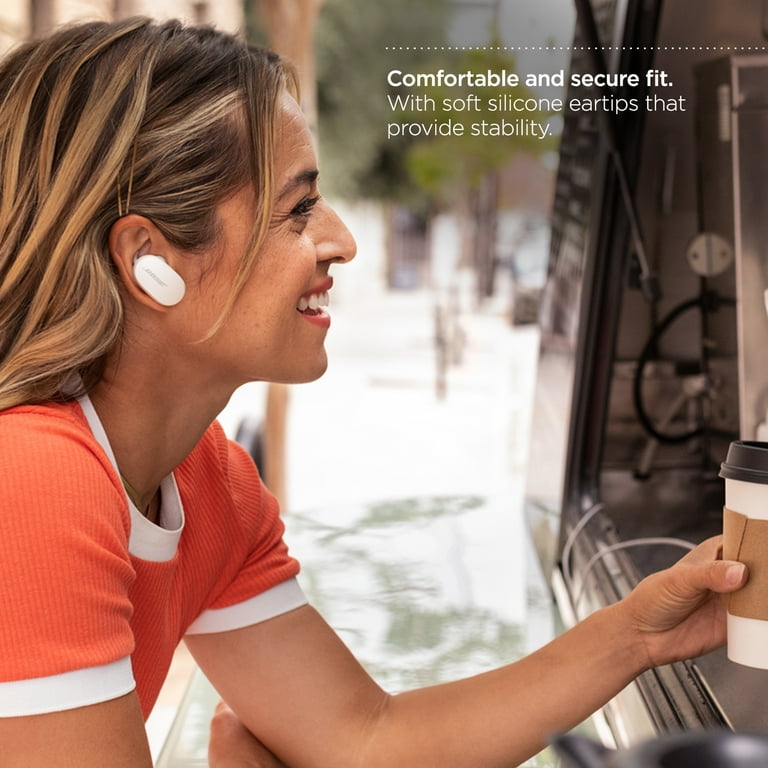 Bose QuietComfort Earbuds Noise Cancelling True Wireless Bluetooth  Headphones, Soapstone 