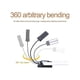 thumbnail image 4 of Double-Headed Rechargeable, Portable Music Stand Light, Clip-on Music Stand Light, Eye Care Book Light, 4 of 5
