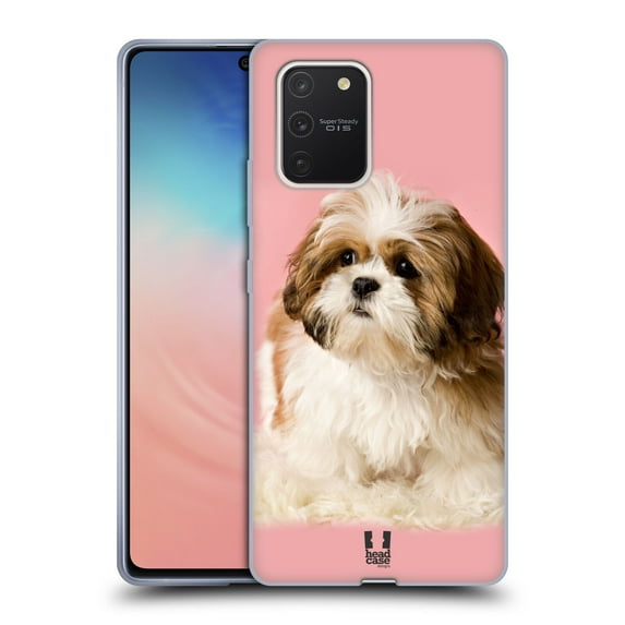 Head Case Designs Popular Dog Breeds Shih Tzu Puppy Soft Gel Case Compatible with Samsung Galaxy S10 Lite