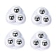 thumbnail image 3 of 4 ruedas giratorias autoadhesivas con polea y ruedas versátiles con deslizadores giratorios de 360 ​​grados Blanco, 3 of 9
