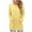 Yellow, variant on ABATAB Womens Sweaters Crewneck Long Sleeve Ribbed Knit Pullover Casual Tunic Long Tops Fall Spring Outfits with Pockets