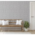 thumbnail image 4 of S4Sassy Checks Wallpaper Gray Walls Covering, 25" x 120" Self-Adhesive Vinyl Wall Paper, Decorative Wallwrap, Easy DIY Wall Covering For Bedroom, Living Room, Living Space, 4 of 8