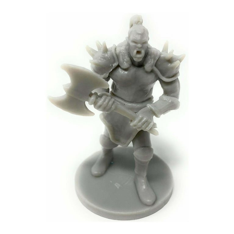 Path Gaming 20 Unique Fantasy Tabletop Miniatures for Dungeons and Dragons Miniatures. 28mm Scaled 20 Unique Designs, Bulk Unpainted Miniatures, Great