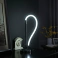 thumbnail image 4 of Izzovium Chrome Silver Desk Lamp, 20.25" LED Magnetic Tube Light, 8W Integrated Bulb, UL Listed, 4 of 4