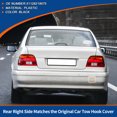 thumbnail image 3 of Cubierta del gancho de remolque trasero derecho para pasajero negro para BMW 525i 2001-2003 No.51128219075, 3 of 6