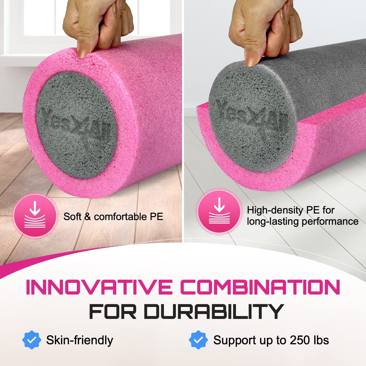 2-Layer Foam Roller - 36 inches