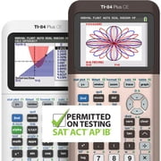 آلة حاسبة الرسوم البيانية Texas Instruments TI-84 Plus CE ، أبيض