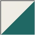thumbnail image 2 of Bowery Hill 18"D 4 Drawer Metal Mobile Organizer -Locking -Pearl White/Teal, 2 of 9