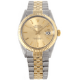 thumbnail image 1 of Pre-Owned Rolex Datejust 16013 36 mm Two-Tone Steel & Yellow Gold Men’s Watch, 1 of 1