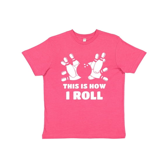Inktastic How I Roll Bowling Youth T-Shirt