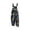 #01Black, variant on Women Linen Overalls Summer Casual Floral Printed Loose Fit Jumpsuits Boho Wide Leg Rompers Pants with Pockets Blue M