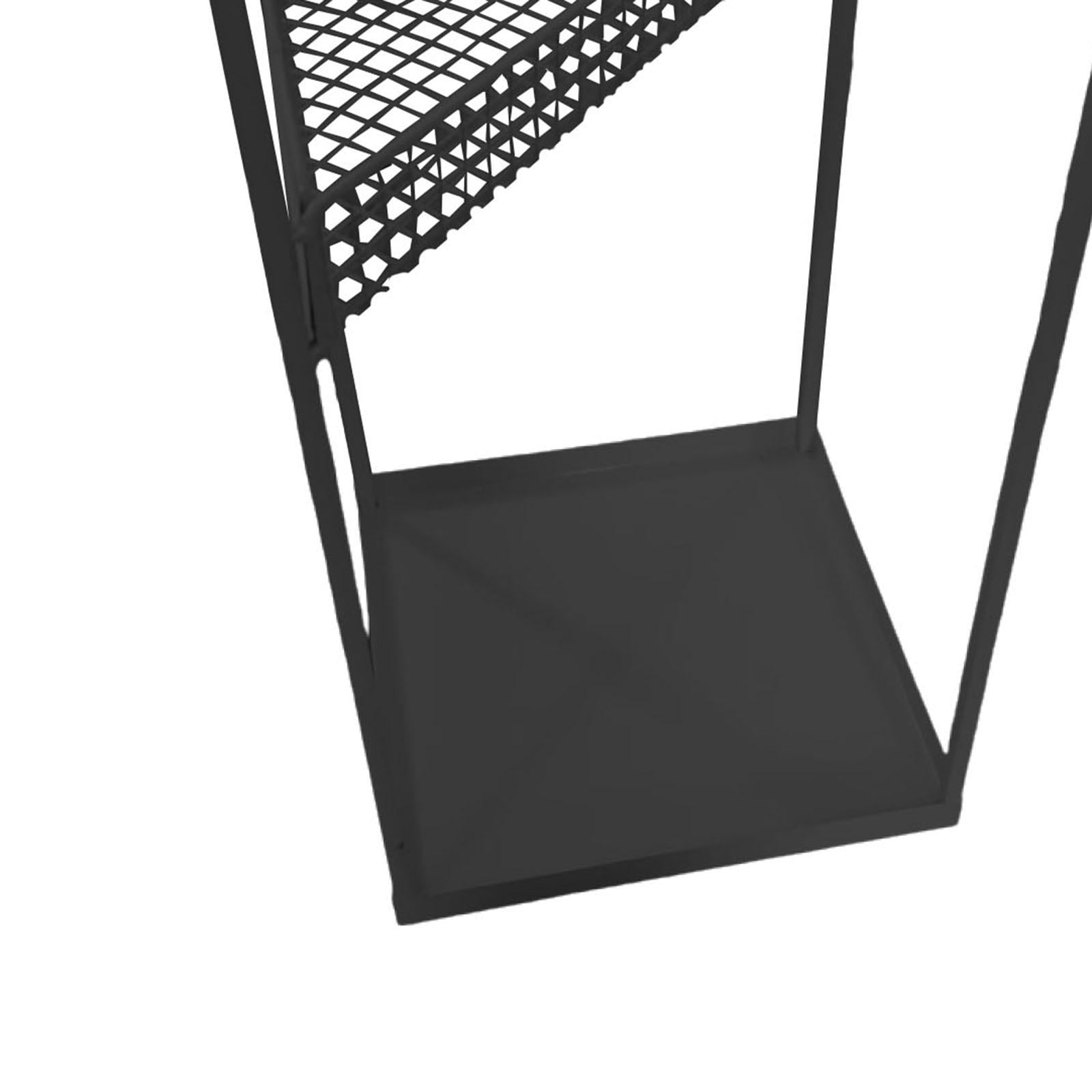 Fiocias Umbrella Stand Barrel Large Capacity Modern Organizer Decor Umbrella Holder Rack Black