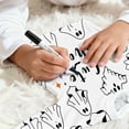 thumbnail image 5 of WOYY Halloween Pajamas for Girls Kids Coloring Long Sleeve Top Pants Outfits, Sizes 3-14, 5 of 7