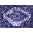 thumbnail image 1 of Ahgly Company Indoor Rectangle Persian Blue Traditional Area Rugs, 6' x 9', 1 of 4