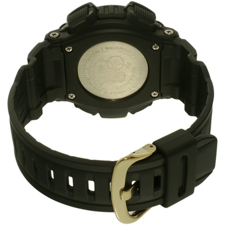 bomuld køber Sæt ud Men's G9300GB-1 G-Shock Digital Quartz Black Solar Watch - Walmart.com