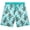 Green Dinos, variant on Quad Seven Boys' Swim Trunks - Quick Dry Board Shorts Bathing Suit (Size: 8-18)