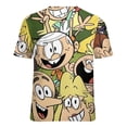 thumbnail image 6 of The Loud House T-Shirt for Women Casual Printed Tee Stylish Soft Graphic Shirts Top Short-Sleeve Outfit L, 6 of 8