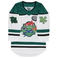 thumbnail image 3 of Teenage Mutant Ninja Turtles TMNT Boys 4-20 Long Sleeve Hockey Jersey White/Green, 3 of 3