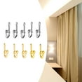 thumbnail image 4 of SDFGTstore Pack Of 100 Durability Curtain Hooks Metal Drapery Hooks Curtain Header for Living Room Bedroom Decors Easy Installation, 4 of 9