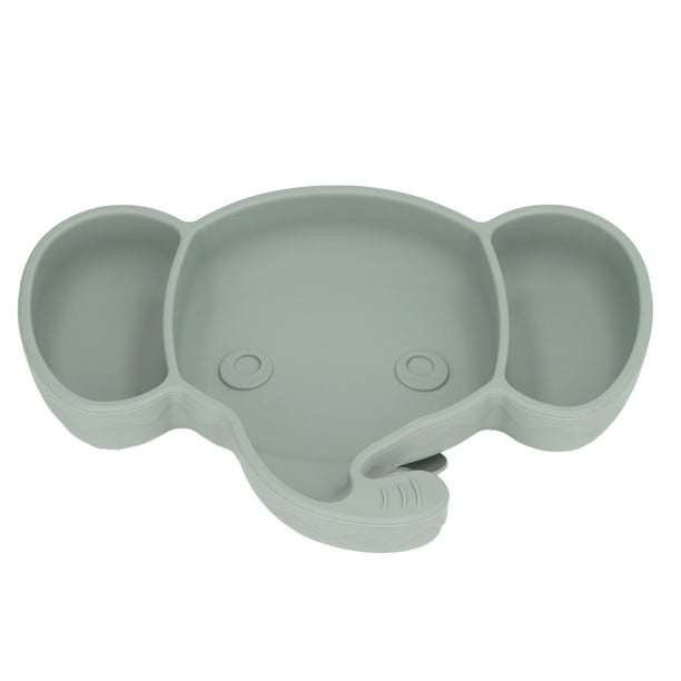Placa de succión para bebés placa de succión de elefante de material de silicona de alimentación automática fácil de limpiar segura e inodora para el hogar durante más de LHCER Otros