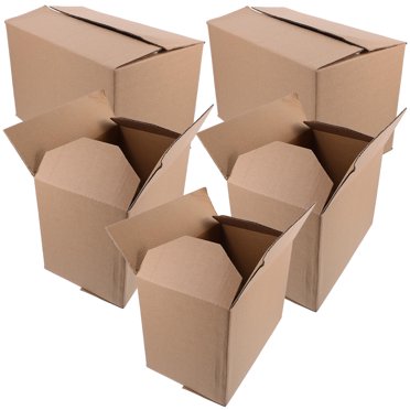 Zoomvalue 7x7x5 Corrugated Cardboard Boxes - 26 ECT, 100 Pack - Perfect For Shipping & Moving