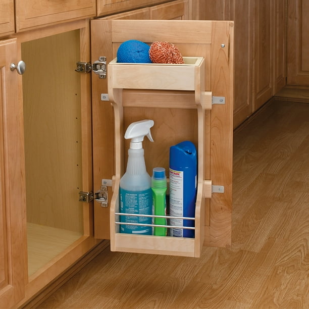 Rev A Shelf 4sbsu 15 Door Mount Wood Sink Base Cabinet Storage Organizer Walmart Com Walmart Com