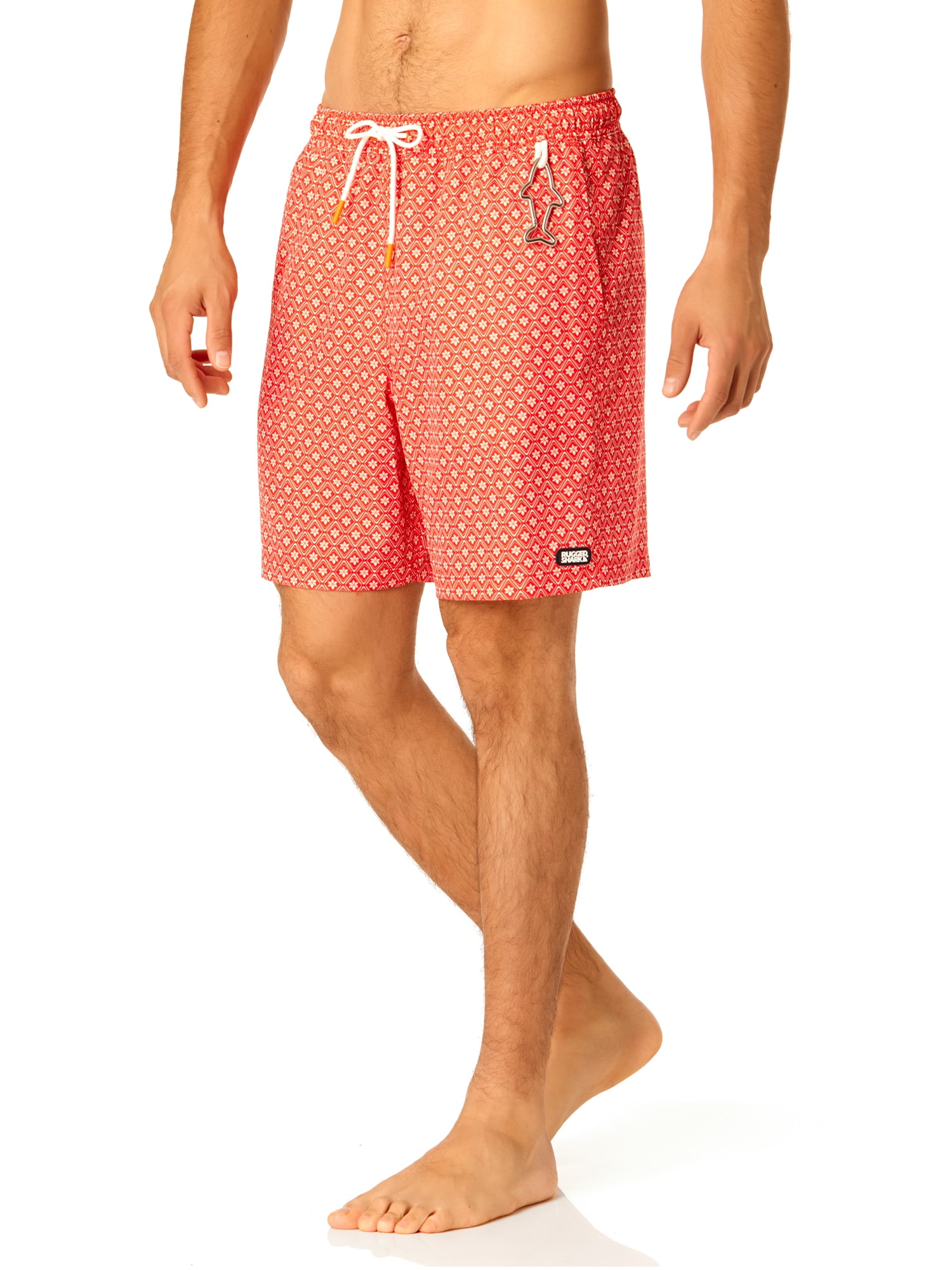 Rugged Shark Men's & Big Men's Swim Trunks, 7" Inseam, Sizes S-3XL