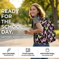 thumbnail image 2 of Kuiaobaty Butterfly Stars Print Backpack Set of Kids Boys Girls Lightweight Backpack and Lunch Bag with Adjustable Strap Multi Pockets Bookbag with Pencil Case for School Travel, 2 of 7