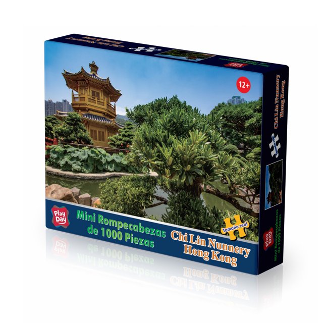 Rompecabezas 1000 piezas Modelo Chi Lin Nunnery Hong Kong 42.5 x 30 cm