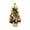 Silver, variant on Coollooc Mini Christmas Tree with Lights, Pre Lit Artificial Mini Xmas Tree for Tabletop,Outdoor,Bedroom,Office Decorations,Includes Led Lights(Gold,Light)