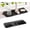 Black, variant on Faucet Mat for Kitchen Sink, 24"X5.5" Silicone Sink Splash Guard , Snap-On Design & 7°slope Fast Drain, Folding Sink Faucet Mat for Universal Kitchen Bathroom Sink(Grey)