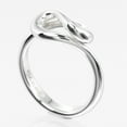 thumbnail image 3 of Pre-Owned Tiffany & Co. Wave Ring, size 9, 925 silver, approx. 3.2g (Good), 3 of 9