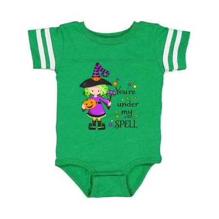 

Inktastic You re Under my Spell- cute Halloween witch Gift Baby Boy or Baby Girl Bodysuit