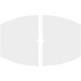 thumbnail image 4 of 20"W x 13 3/8"H x 1"ID x 10 3/4"C x 1"P Kailey Architectural Grade PVC Contemporary Ceiling Medallion, Two Piece, 4 of 11