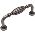 thumbnail image 1 of 10 Pack - Cosmas 7119WN Weathered Nickel Country Style Cabinet Hardware Ribbed Handle Pull - 3" Inch (76mm) Hole Centers, 1 of 2
