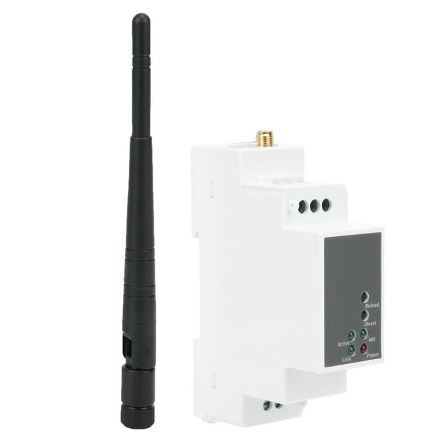 100-240VAC Serial Server, Reasonable Structure Serial Server Professional Design Easy Web Configuration for TLS/AES/DES3 Security Protocols