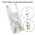 thumbnail image 2 of SaniMore Case for iPhone 15 Pro Max, Shockproof Ant-fall TPU Backplane Marble Stylish Pattern for Girls Women No-Yellowing Slim Lightweight for iPhone 15 Pro Max, White, 2 of 11