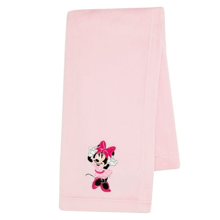 UPC: 0084122012769 | Lambs & Ivy Disney Baby Minnie Mouse Love Pink Soft Fleece Baby Blanket