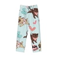 thumbnail image 4 of Daiia Cute Pug Dogs Men's Sleep Pant with Pockets and Drawstring,Pajama Pants-Small, 4 of 9