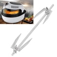 thumbnail image 1 of Fryer Fork, Rotating Rustproof Non-Stick Grilled Chicken Fork  for Home for Kitchen for BBQ, 1 of 8
