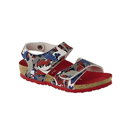 

Birkenstock Kids Palu BF DD Dino Camo Red 34 EU Regular
