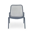 thumbnail image 4 of GDF Studio Douglas Outdoor Metal Mesh Accent Chairs, Set of 2, Matte Navy Blue, 4 of 11