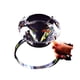 thumbnail image 1 of Anillo de diamantes de cristal de 80 mm, propuesta, anillo de diamantes de cristal, accesorios creativos para propuestas, adornos, regalo de San Valentín, 1 of 1