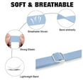 thumbnail image 3 of WIFKLSIIPG Adjustable Sliding Buckle Nylon Woven Breathable Solid Color Strap for Models Smartwatches, 3 of 4