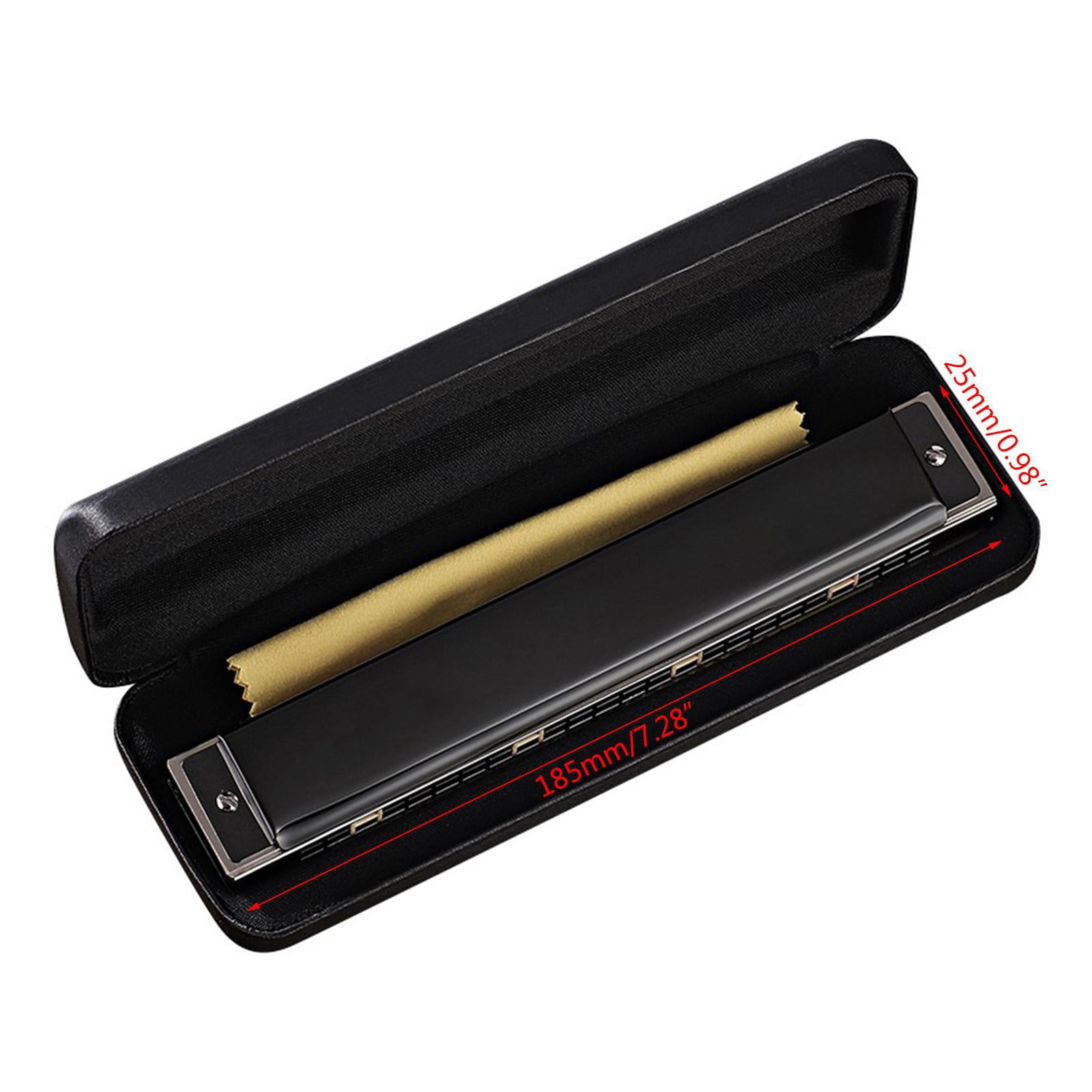 Yihuala 24-Hole Tremolo Harmonica, for of C Competition Mouth Organ