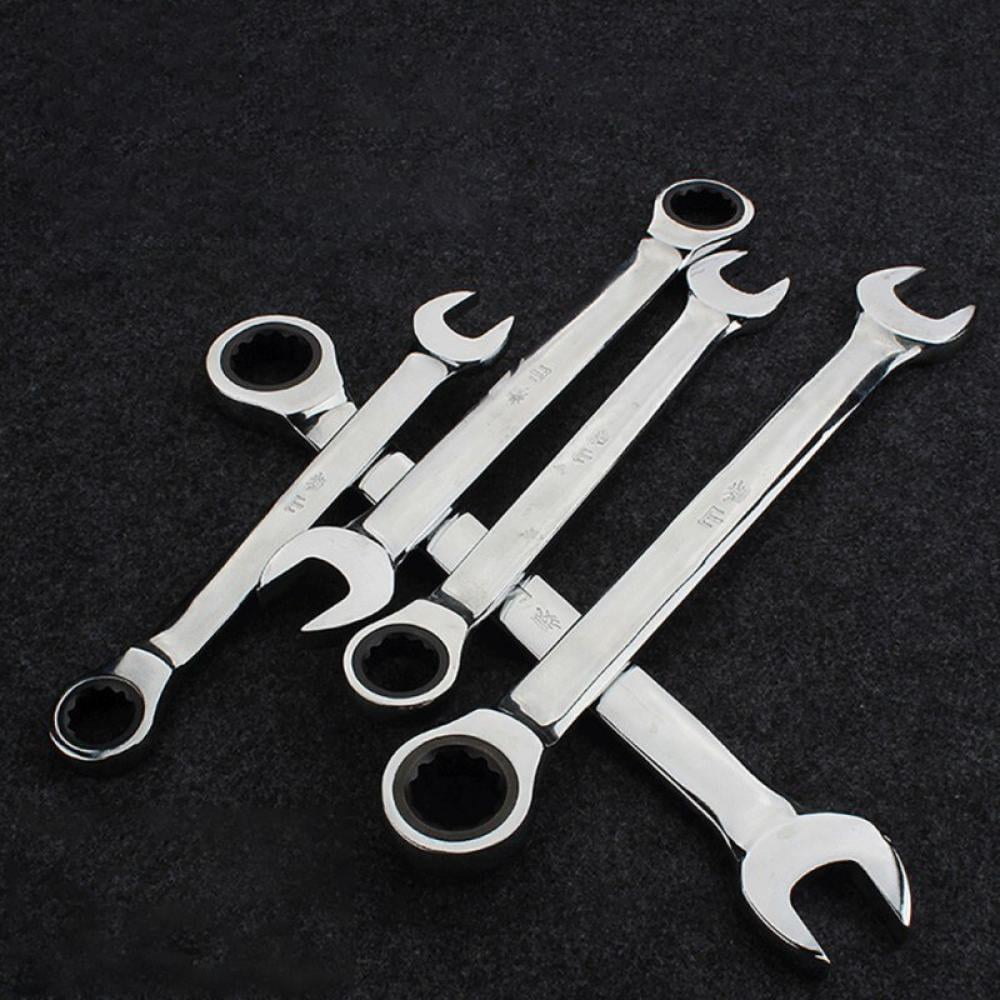 Clearance! 7MM Reversible Ratcheting Metric Combination Wrench, Hand Tools for Home Garden