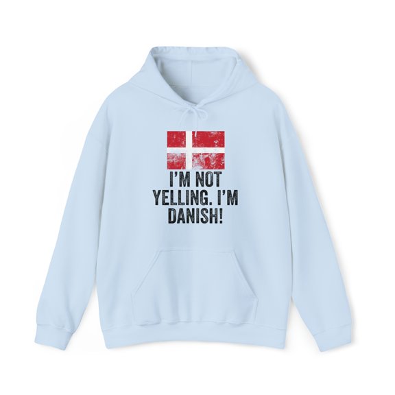 Denmark Danish Pride Flag Hoodie, Gifts, Hooded Sweatshirt