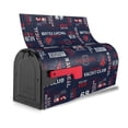 thumbnail image 3 of Rateoe Nautical Style Sailboat Printed Mailbox Covers - Easy to Install Fall, Winter, Spring, Summer Mailbox Cover - Weather and UV-Resistant Mailbox Decor - Mailbox Magnetic Covers-25.5x21 in, 3 of 8